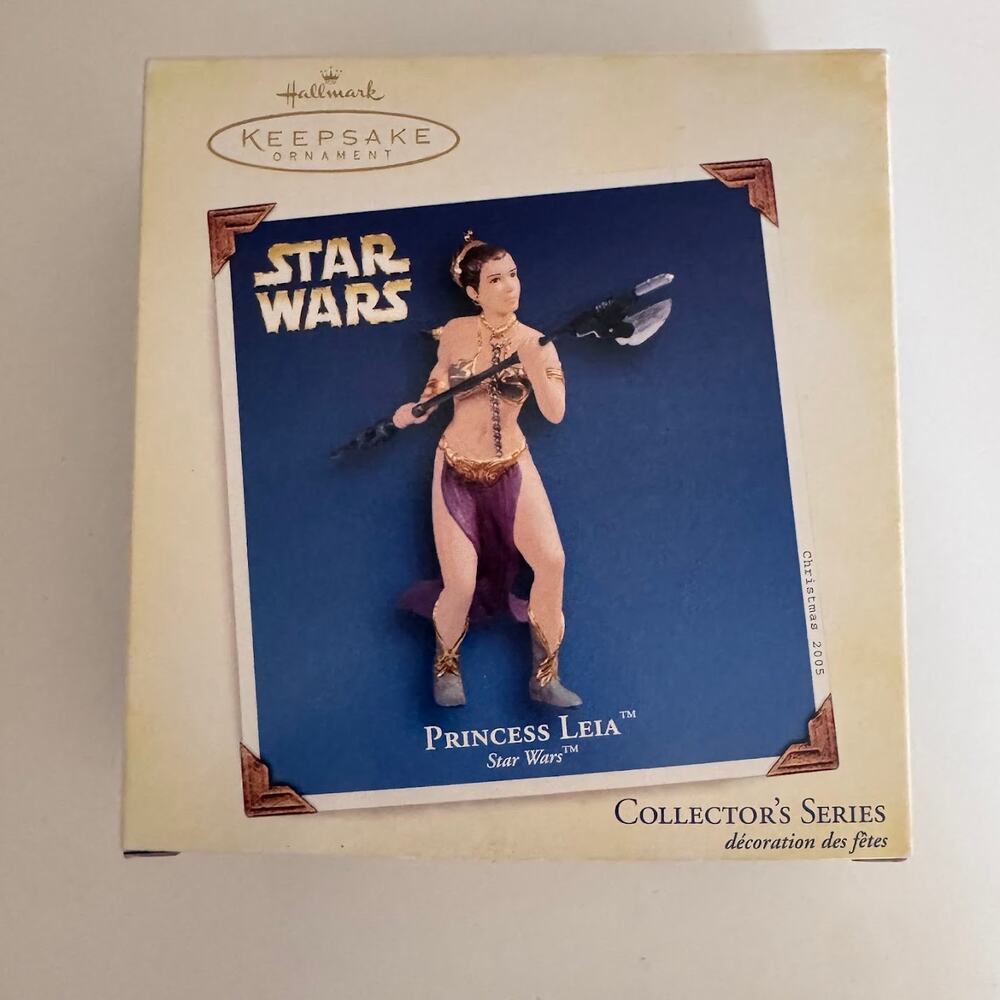 Hallmark Keepsake Star Wars Princess Leia Ornament Collectors Series2005